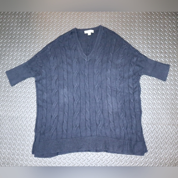 Michael Kors Oversized Cable Knit Sweater Dress - Picture 9 of 9